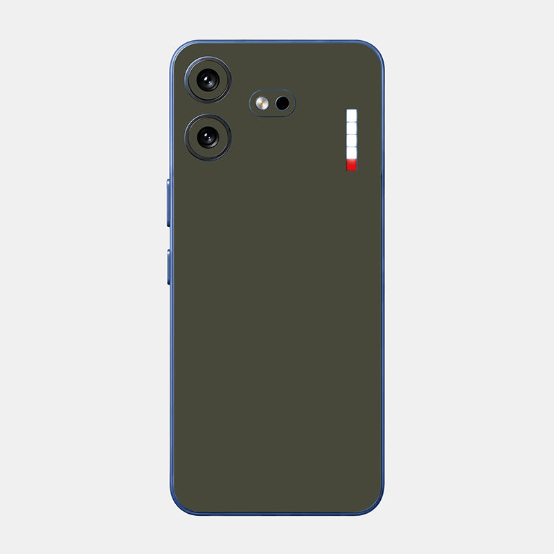 alpine green Glass Back