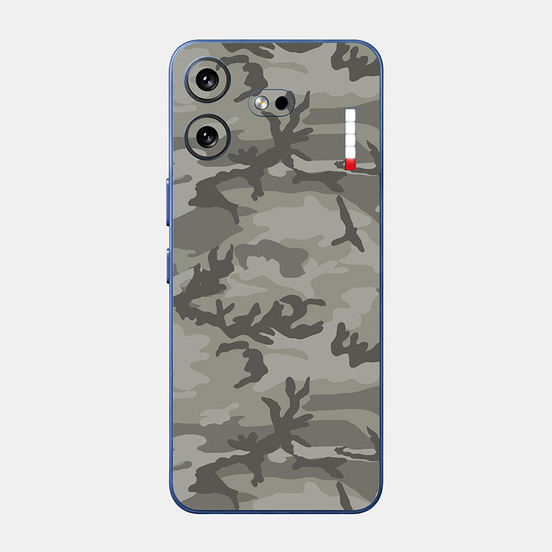 Dessert Camo Glass Back
