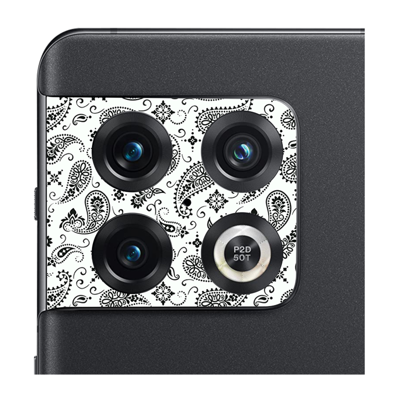 White Paisley Pack of 2