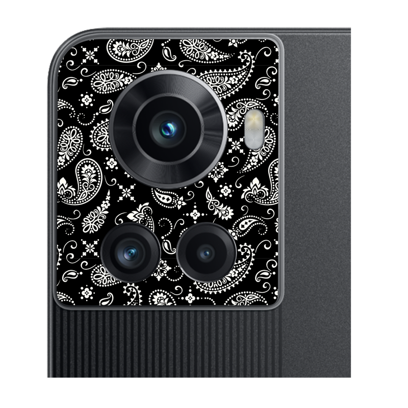 Black Paisley Pack of 2