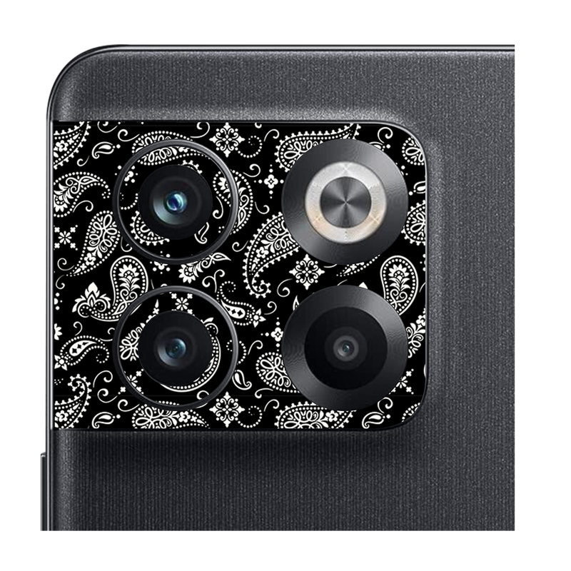 Black Paisley Pack of 2