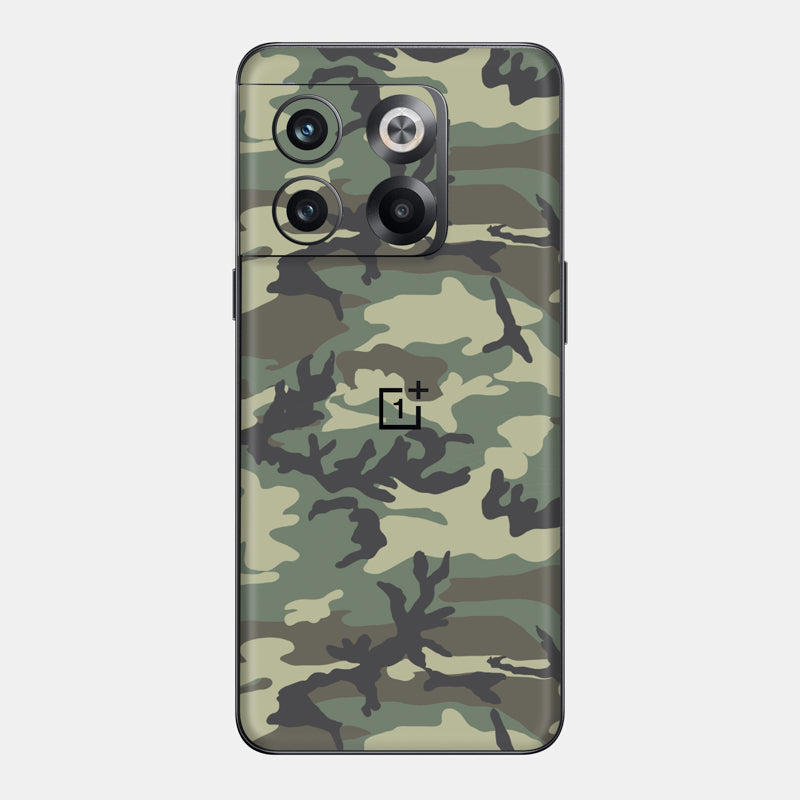 Forest Camo Glass Back