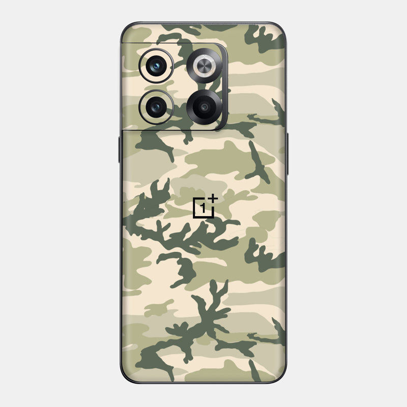 Military Camo Glass Back
