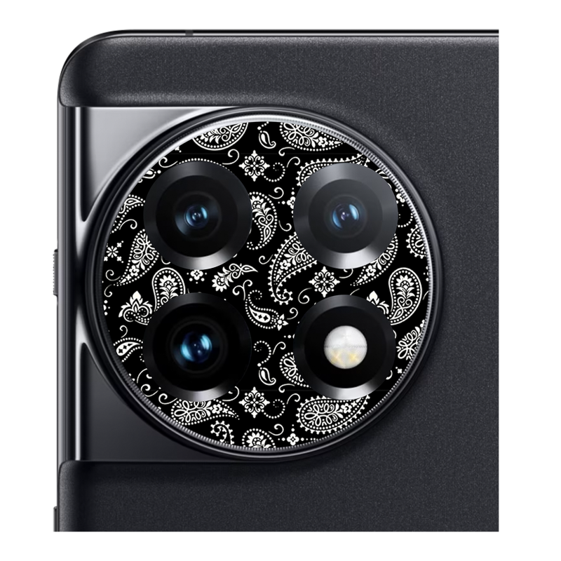 Black Paisley Pack of 2