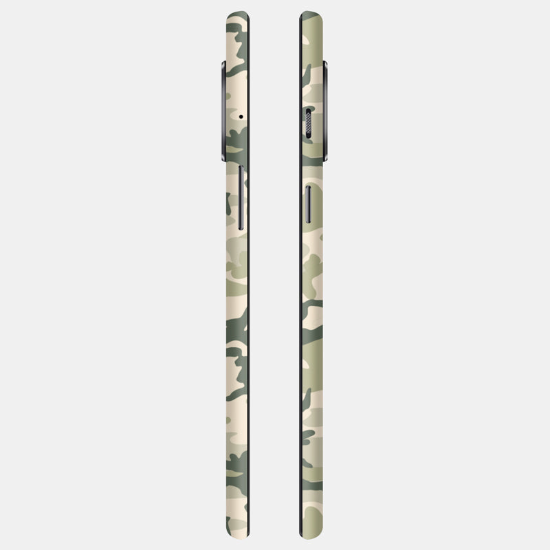 Military Camo Full Back