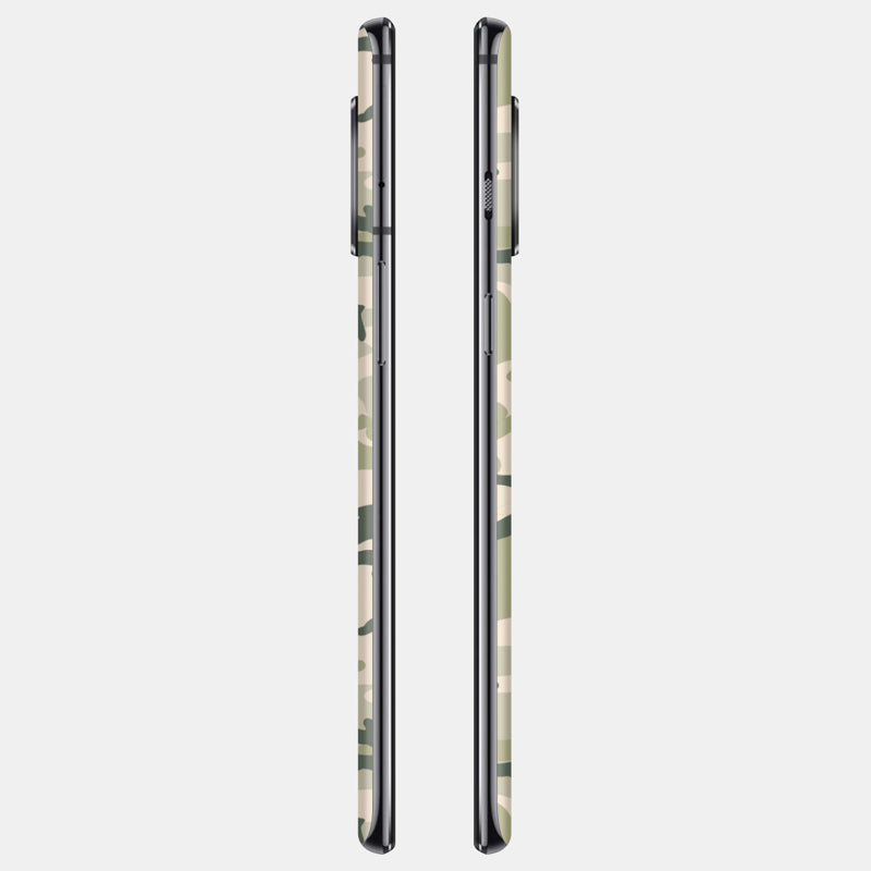 Military Camo Glass Back