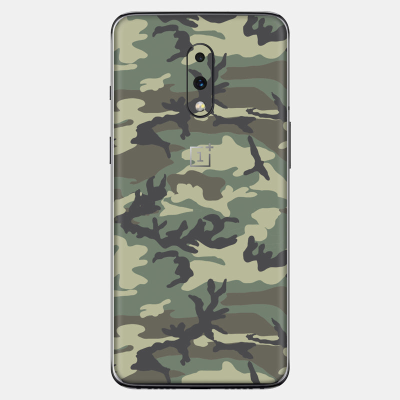 Forest Camo Glass Back