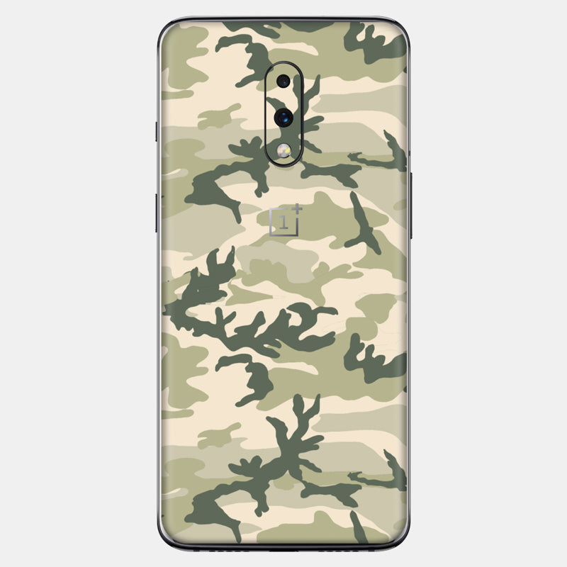 Military Camo Glass Back