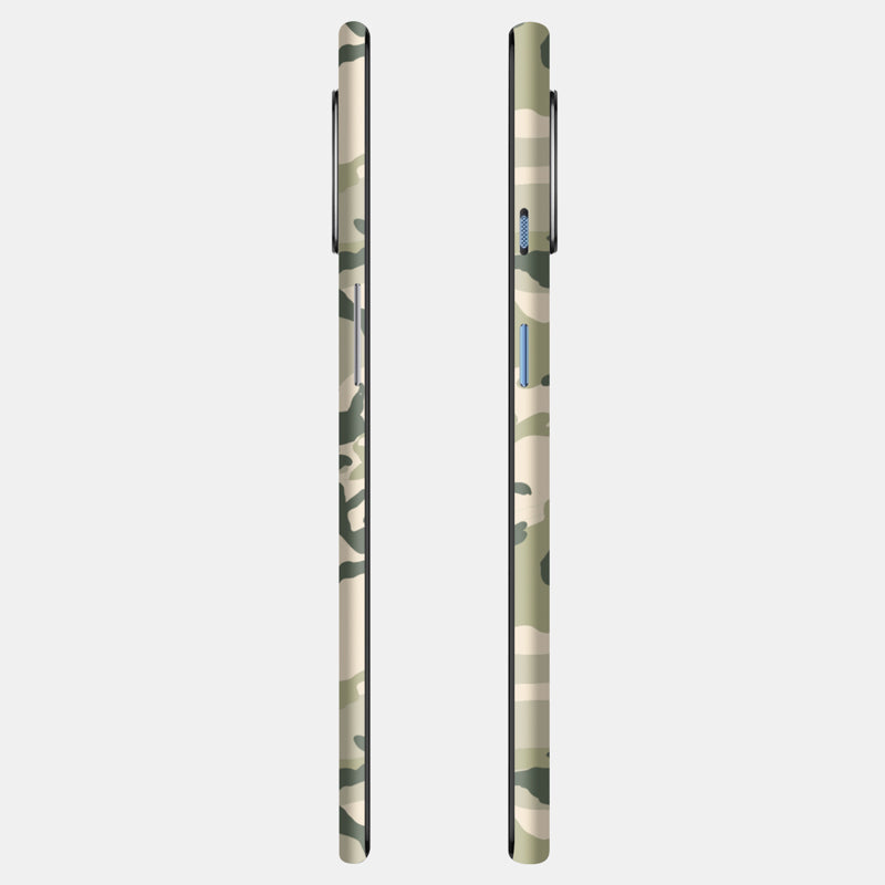 Military Camo Full Back