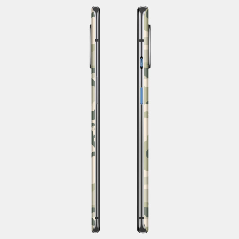 Military Camo Glass Back