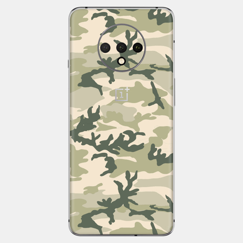 Military Camo Glass Back