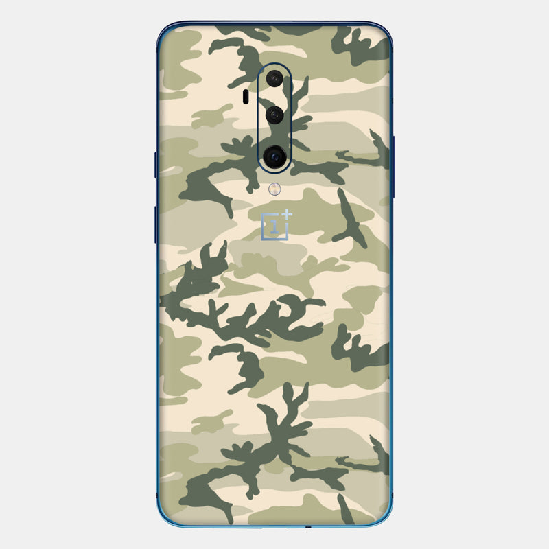 Military Camo Glass Back
