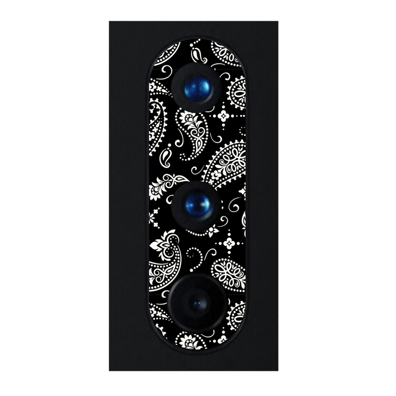 Black Paisley Pack of 2