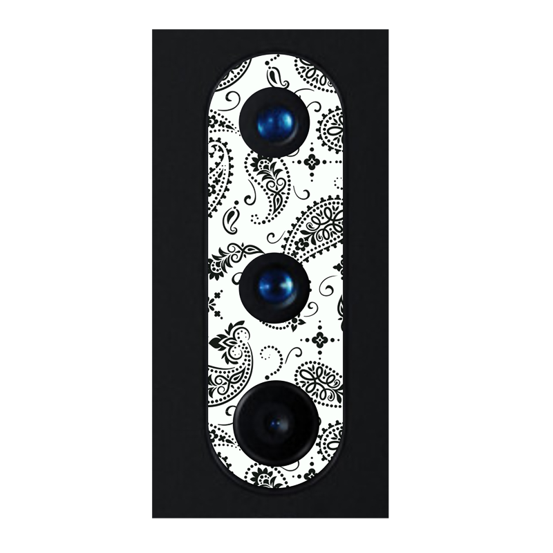 White Paisley Pack of 2