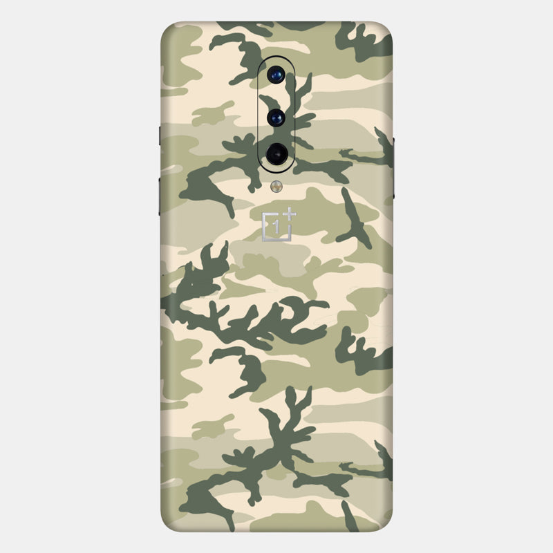Military Camo Full Back