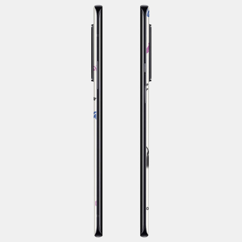 Beige Scribble Glass Back