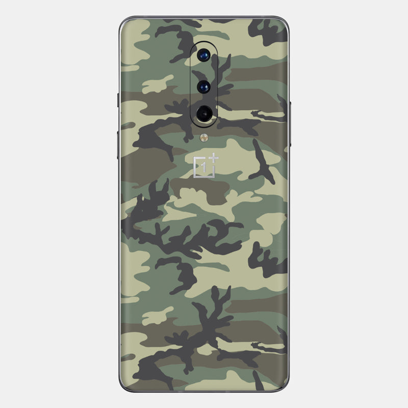 Forest Camo Glass Back