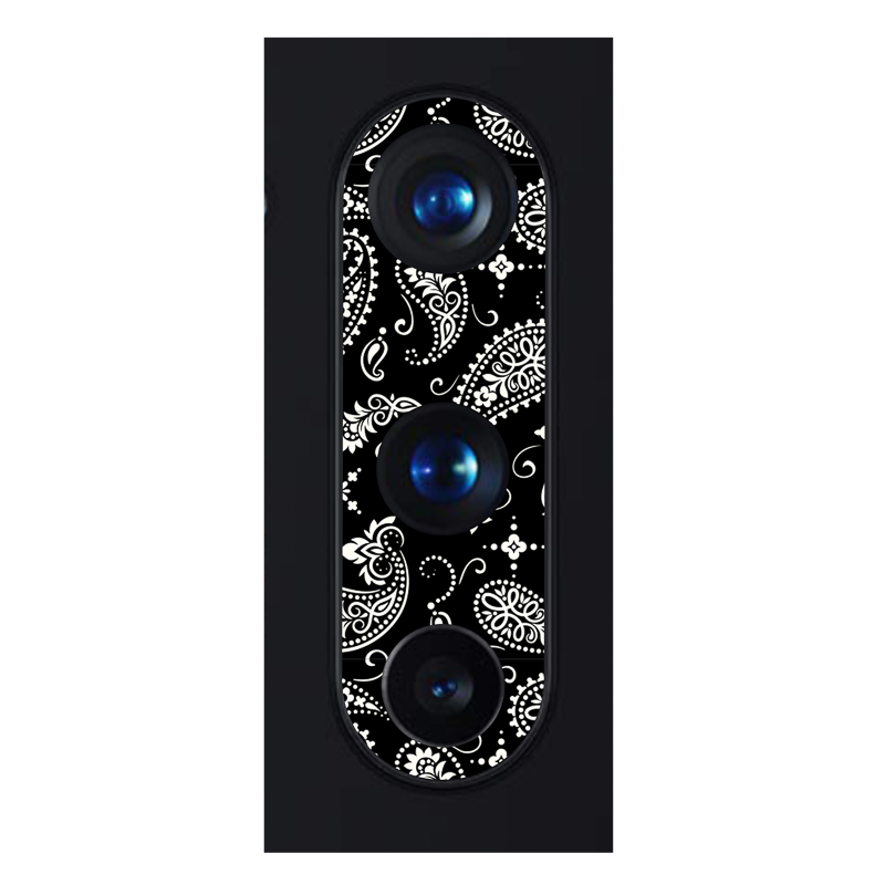 Black Paisley Pack of 2