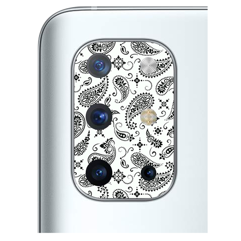 White Paisley Pack of 2