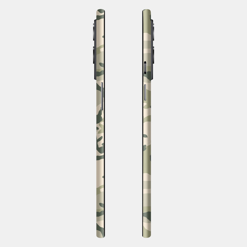 Military Camo Full Back