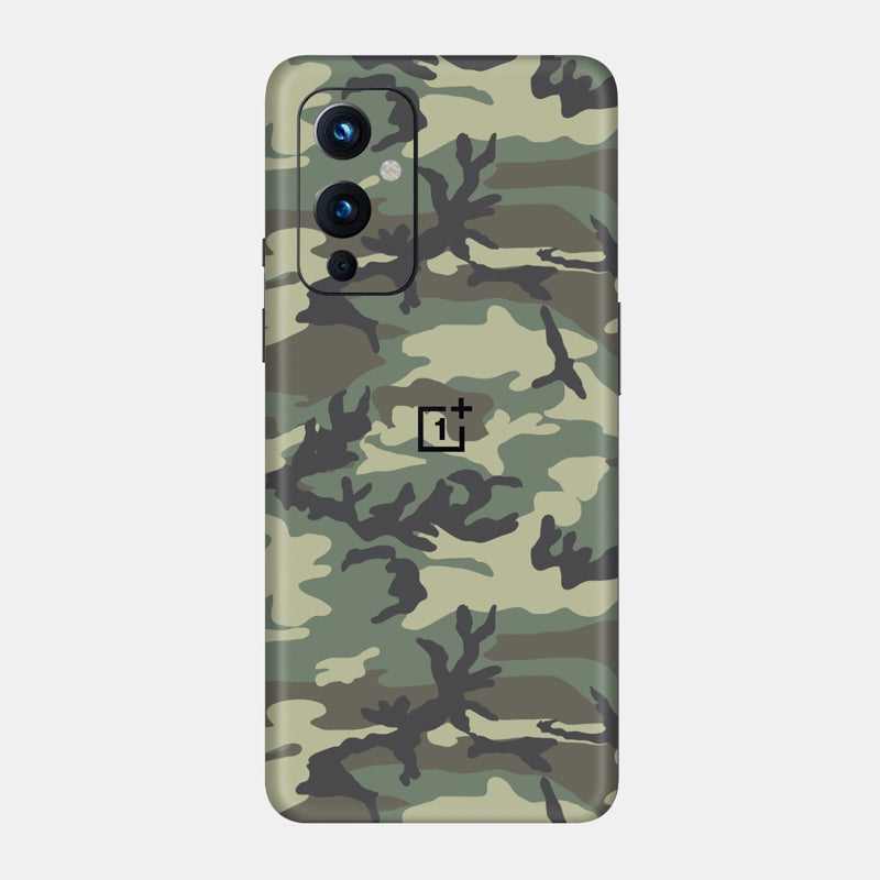 Forest Camo Glass Back