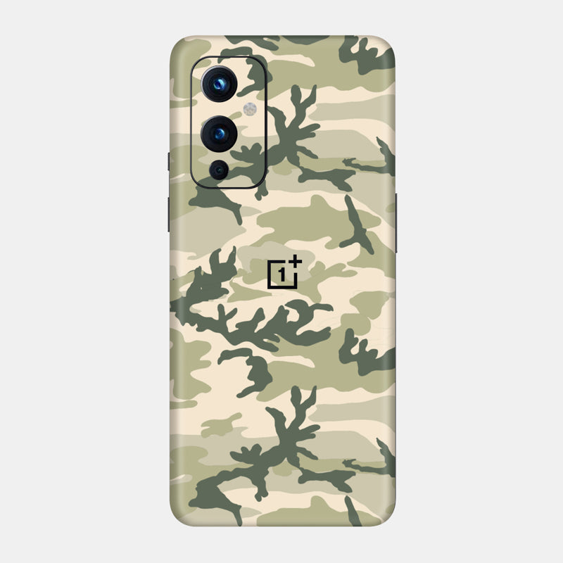 Military Camo Glass Back