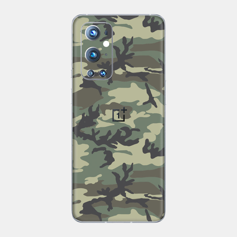 Forest Camo Glass Back