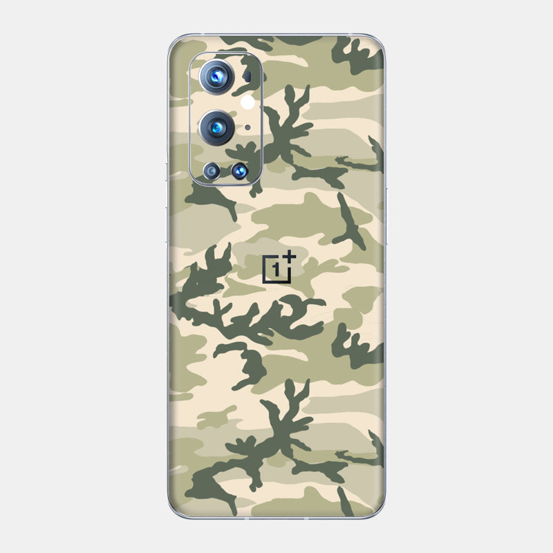 Military Camo Glass Back