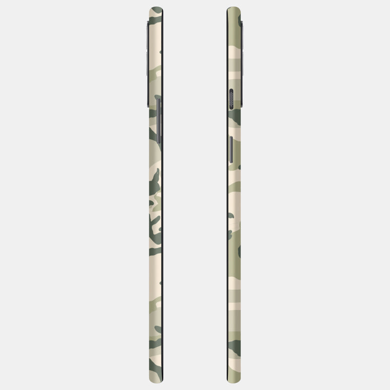 Military Camo Full Back