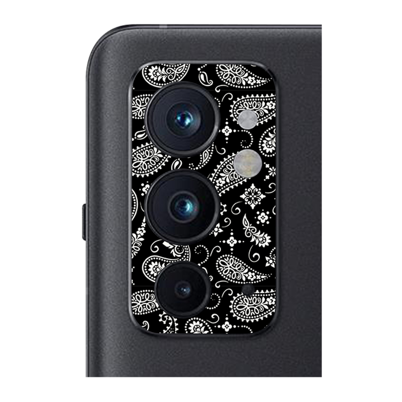 Black Paisley Pack of 2