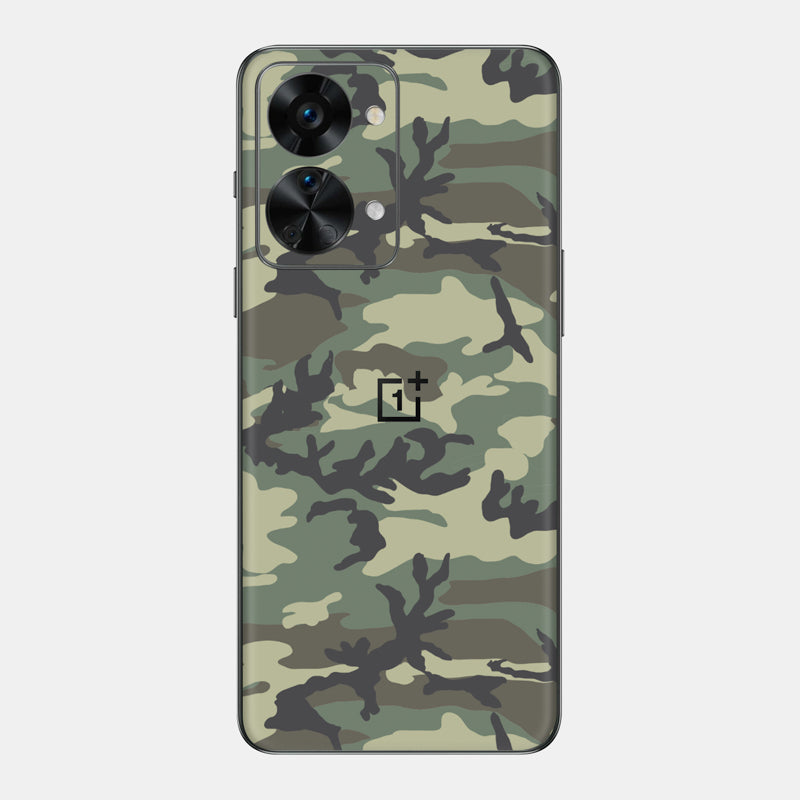 Forest Camo Glass Back