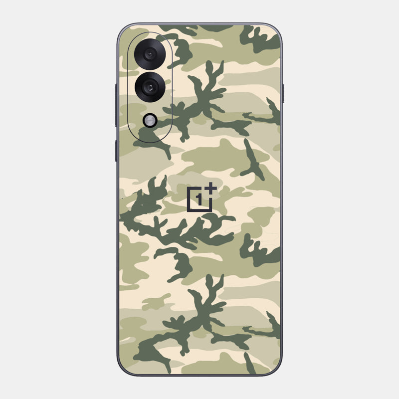 Military Camo Glass Back