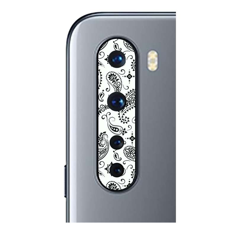 White Paisley Pack of 2