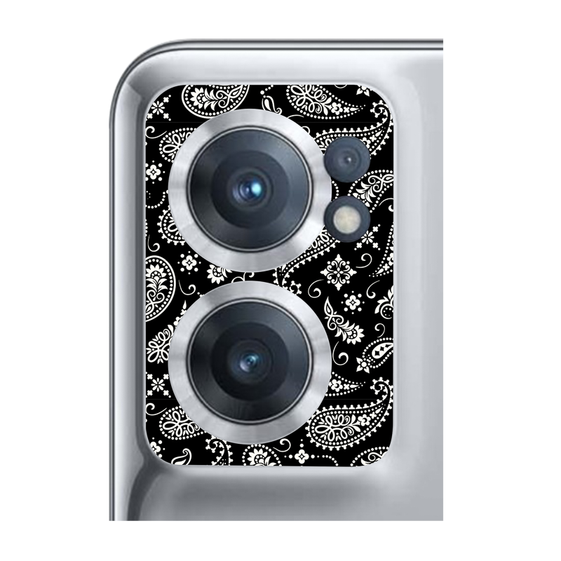 Black Paisley Pack of 2