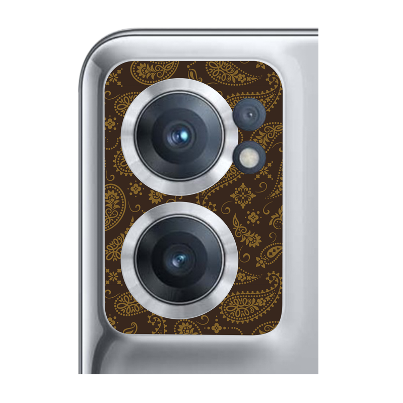 Brown Paisley Pack of 2