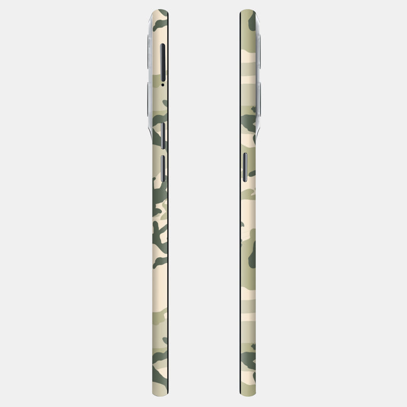 Military Camo Full Back