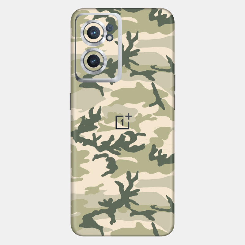Military Camo Full Back