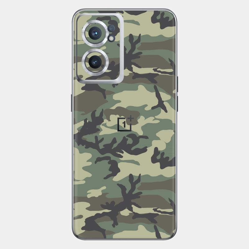 Forest Camo Glass Back