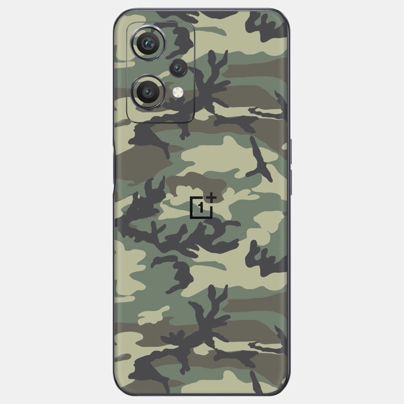 Forest Camo Glass Back