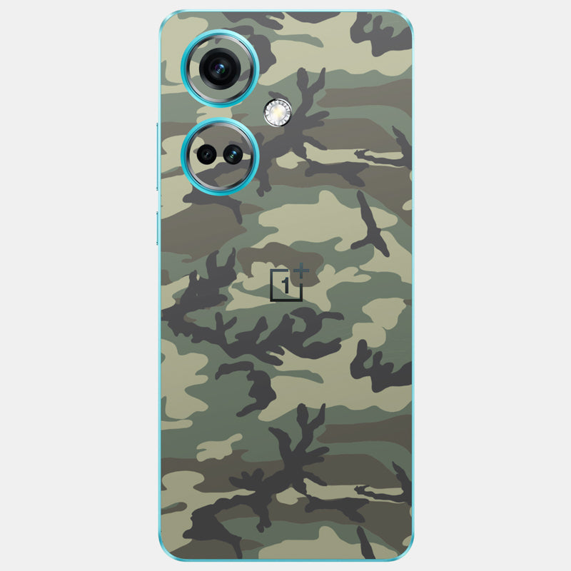 Forest Camo Glass Back