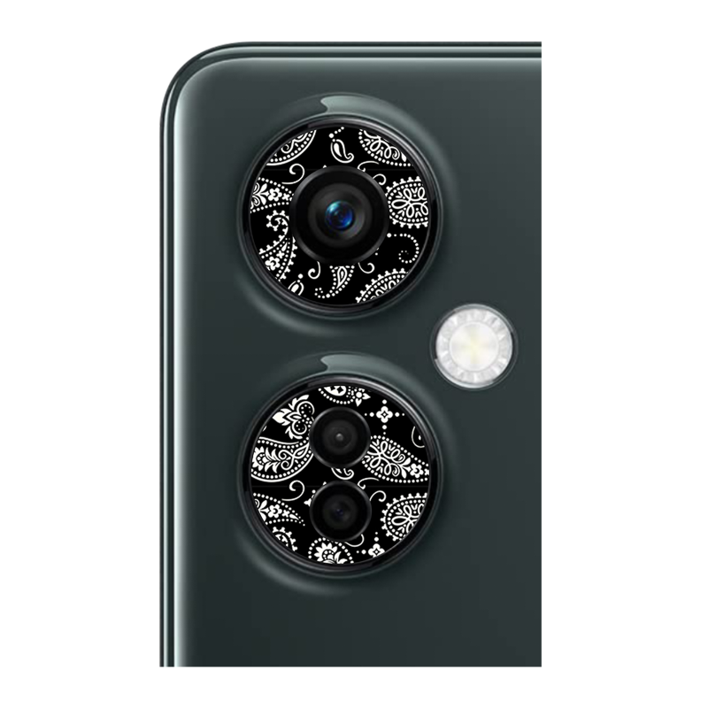 Black Paisley Pack of 2