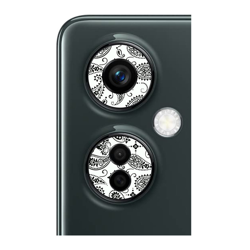 Black Paisley Pack of 2