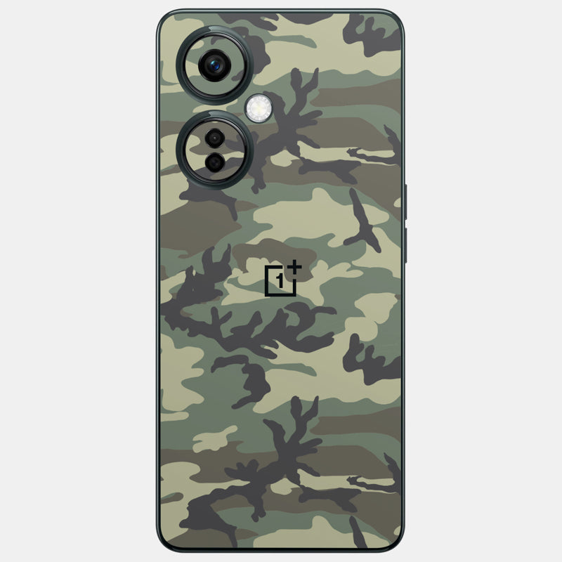 Forest Camo Glass Back