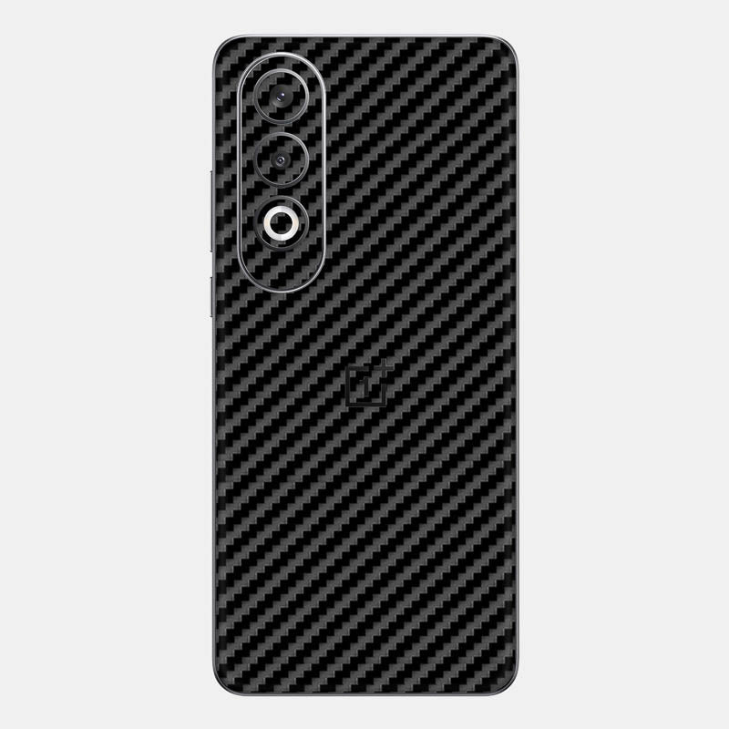 Carbon Fibre Black Glass Back