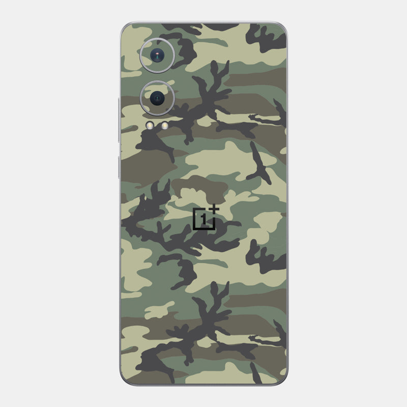 Forest Camo Glass Back