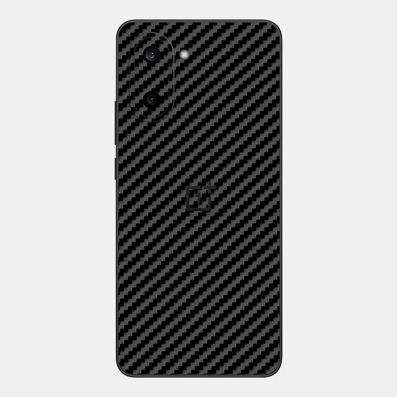 Carbon Fibre Black Glass Back