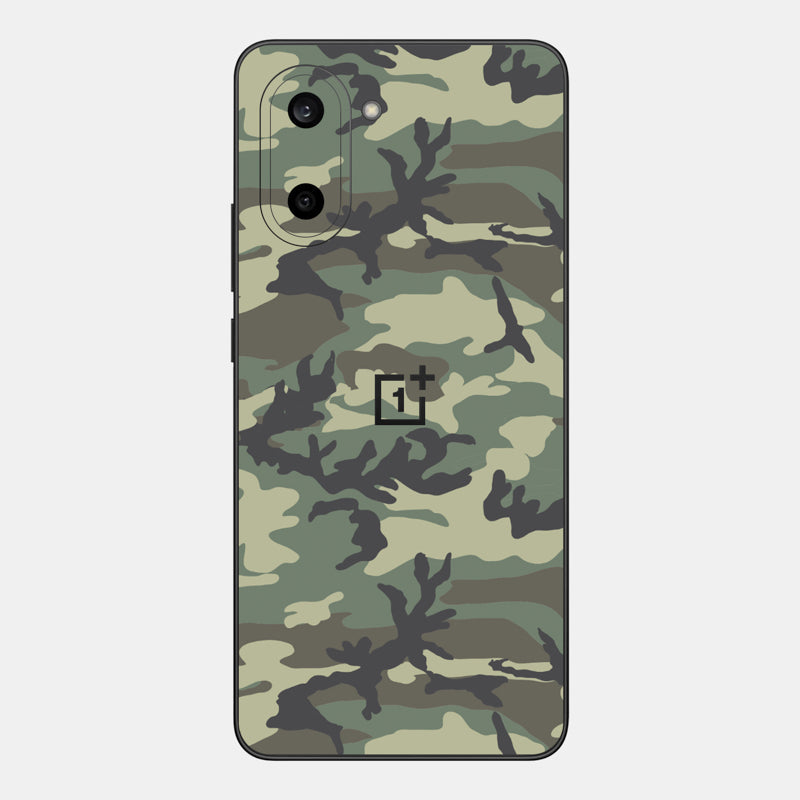 Forest Camo Glass Back