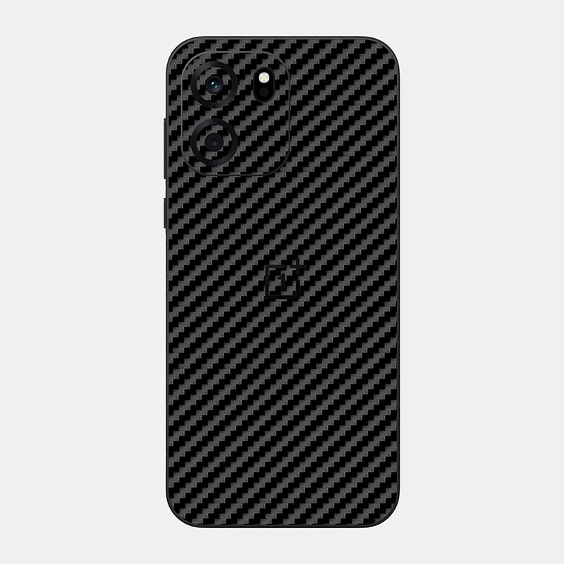 Carbon Fibre Black Glass Back