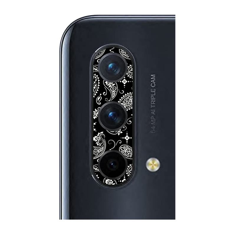 Black Paisley Pack of 2