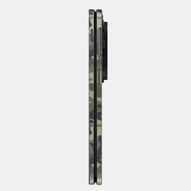Forest Camo Glass Back